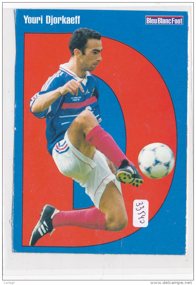 CPM  GF - Les Stars Du Football - Youri Djorkaeff - Sporters