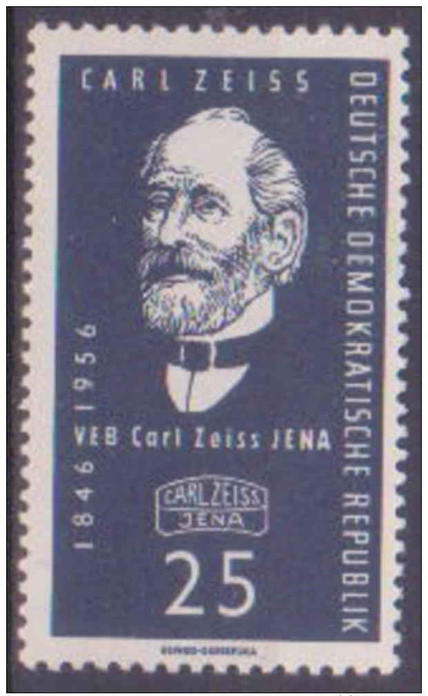 64-665 // DDR - 1956   110  JAHRE  KARL - ZEISS - JENNA Mi  547 ** - Ungebraucht