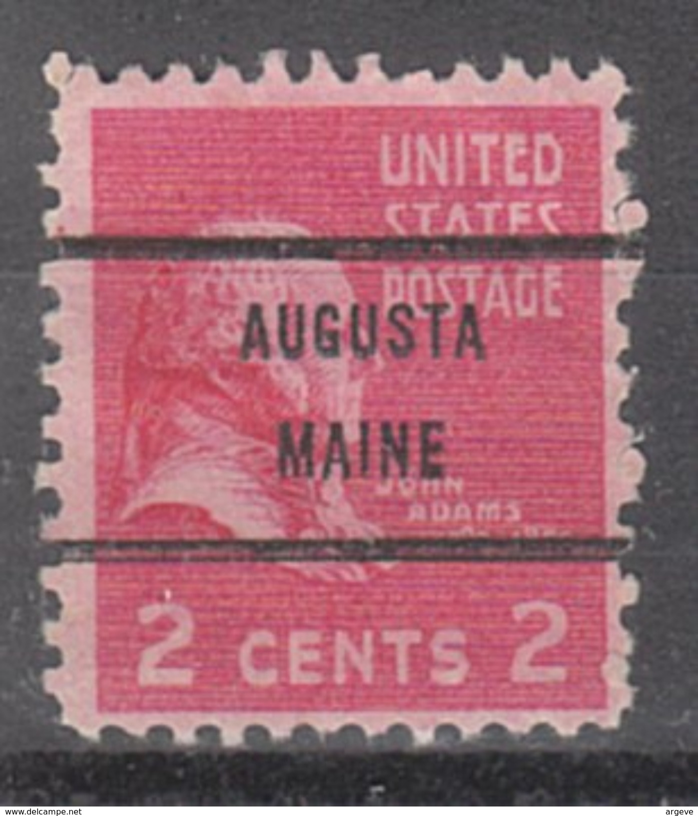 USA Precancel Vorausentwertung Preos Bureau Maine, Augusta 806-71 - Precancels