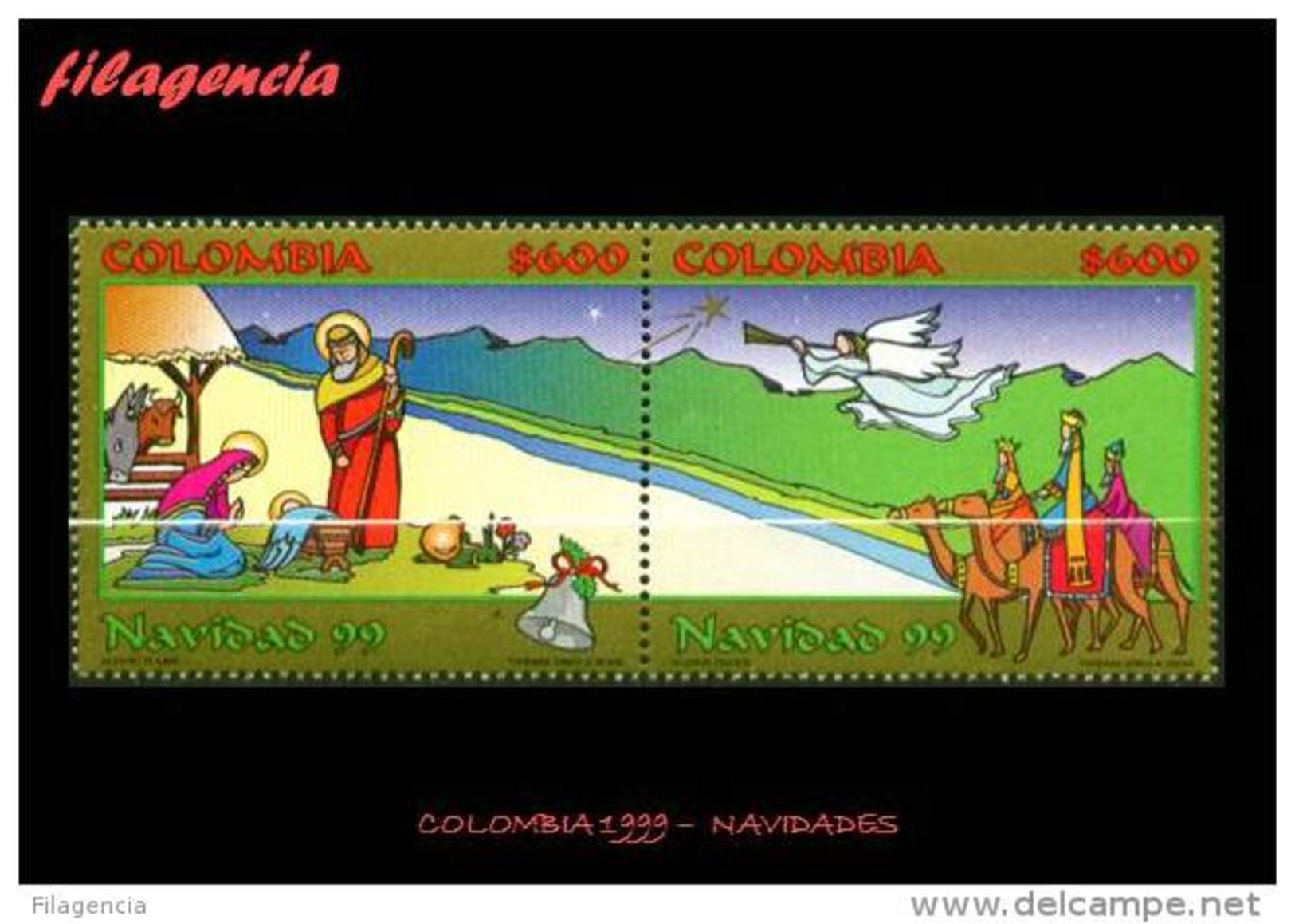 AMERICA. COLOMBIA MINT. 1999 NAVIDADES - Colombia