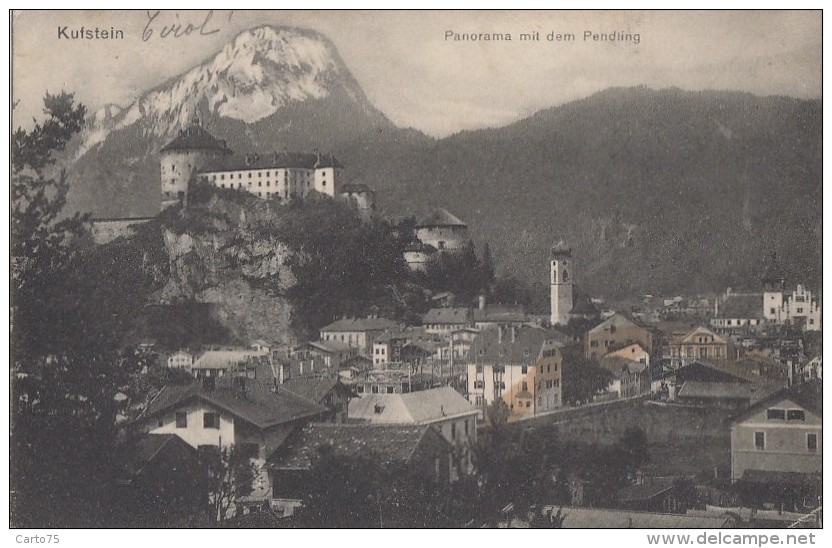 Autriche - Kufstein - Panorama Mit Dem Pendling - Kufstein