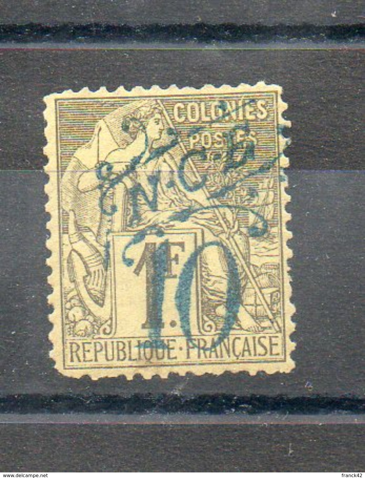 Nouvelle Calédonie. 10 Sur 1f. 2e Choix - Unused Stamps