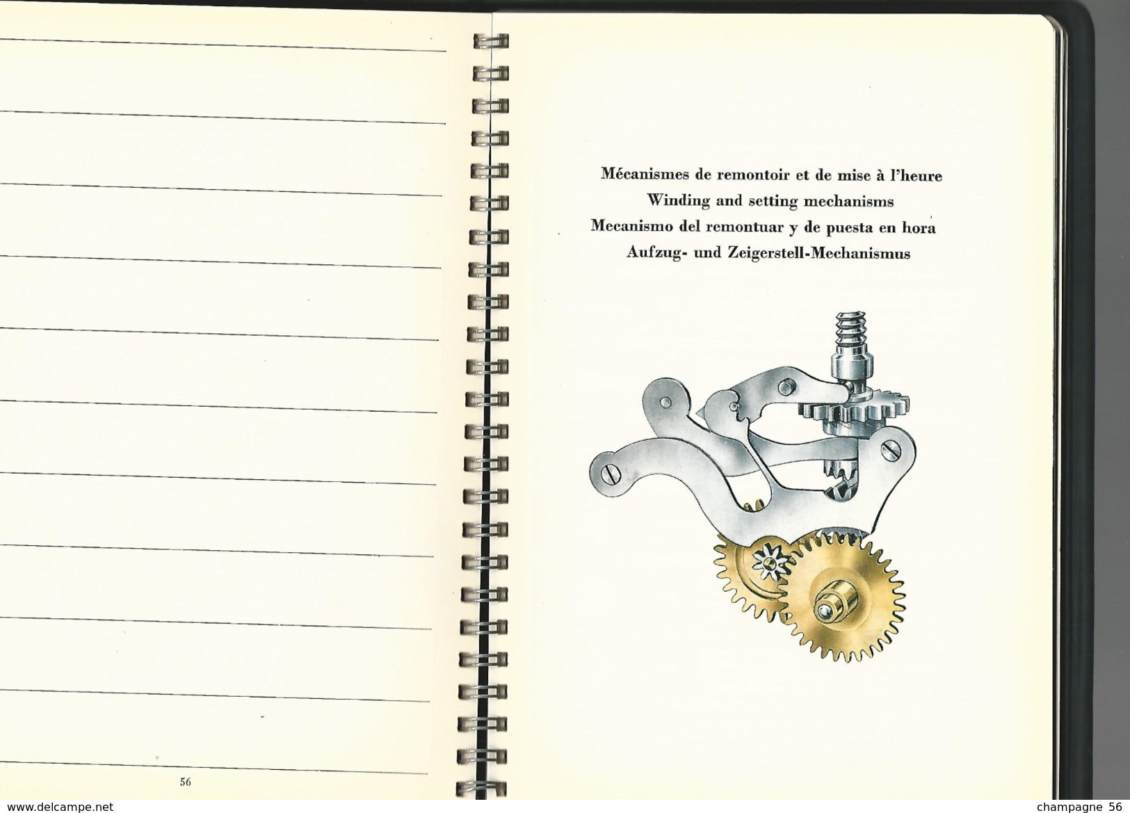1948  OFFICIAL DICTIONARY  SWITZERLAND TECHNOLOGICAL DESSIN PIECES ÉBAUCHES S.A.MONTRES REFERENCES 168 PAGES - Montres Anciennes