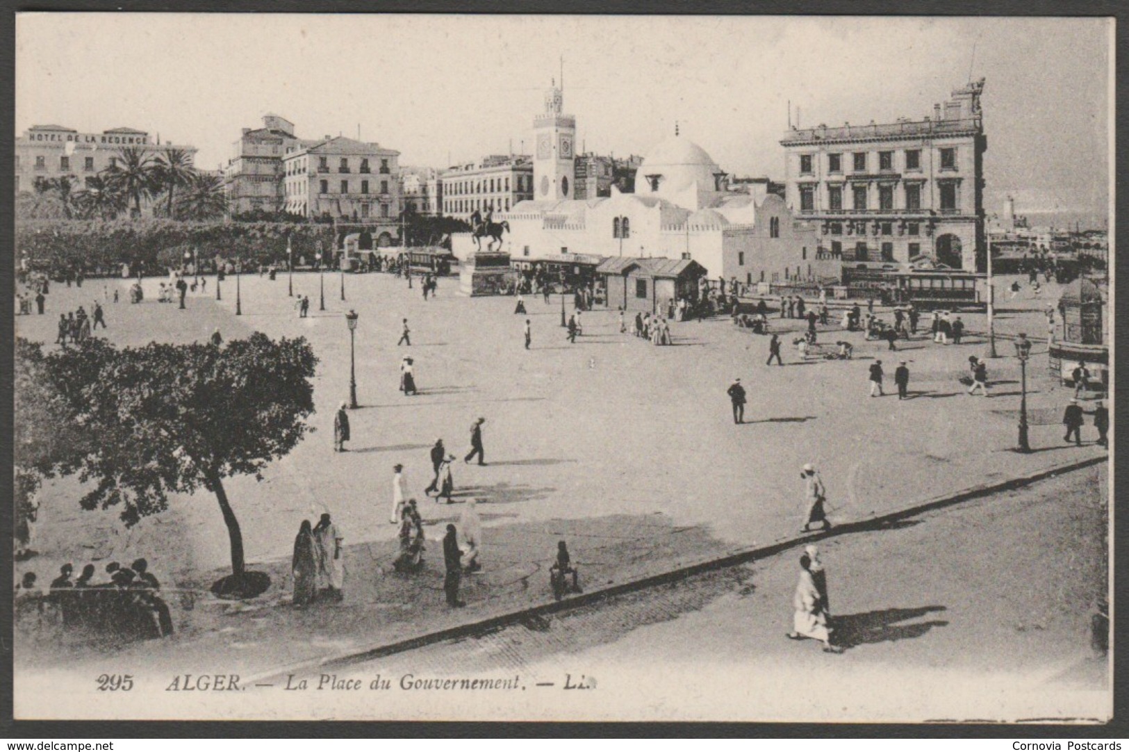 La Place Du Gouvernement, Alger, C.1910 - Lévy CPA LL295 - Algiers