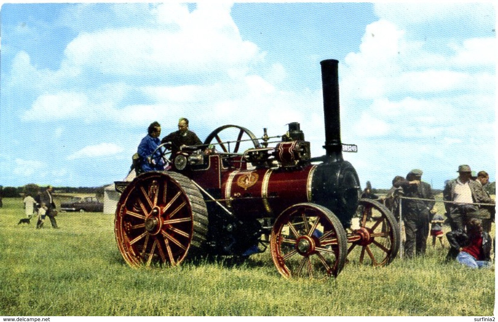 TRACTION ENGINE - SALMON 5641 MARSHALL AGRICULTURAL ENGINE 1887 Te22 - Altri & Non Classificati