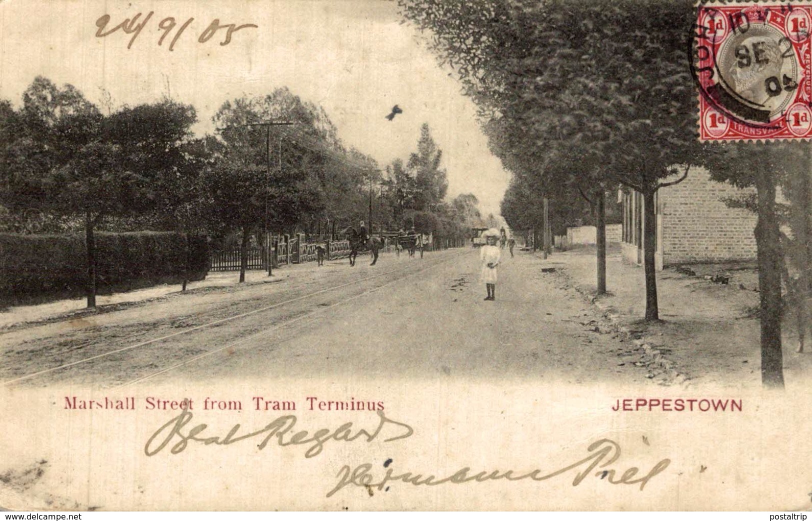 MARSHALL STREET FROM TRAM TERMINUS   JAPPESTOWN   South Africa  AFRIQUE DU SUD SUDAFRICA - Afrique Du Sud