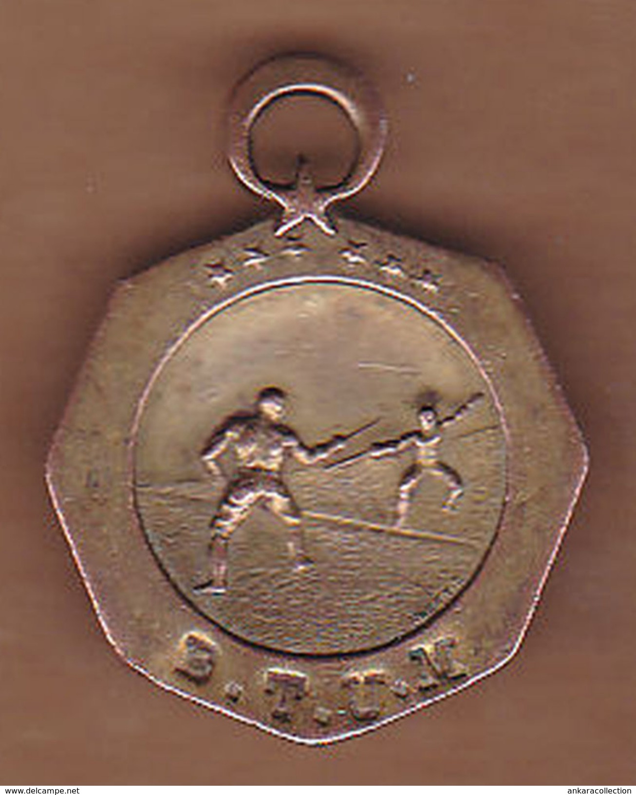 AC - FENCING MEDAL  1930s GENERAL DIRECTORATE OF YOUTH AND SPORTS TURKEY - Fechten