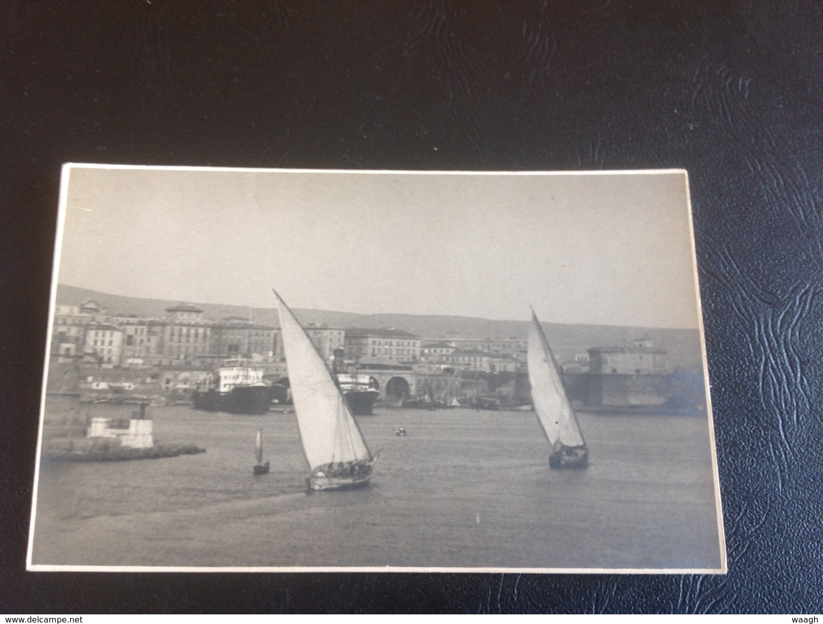 ROME Voiliers Sur Le Tibre - Carte Photo - Transport