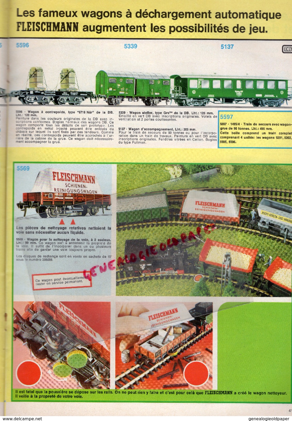 BEAU CATALOGUE FLEISCHMANN 1975- GARE TRAIN CHEMINS DE FER- HO- LOCOMOTIVE- PICCOLO- AUTO RALLYE- JOUETS