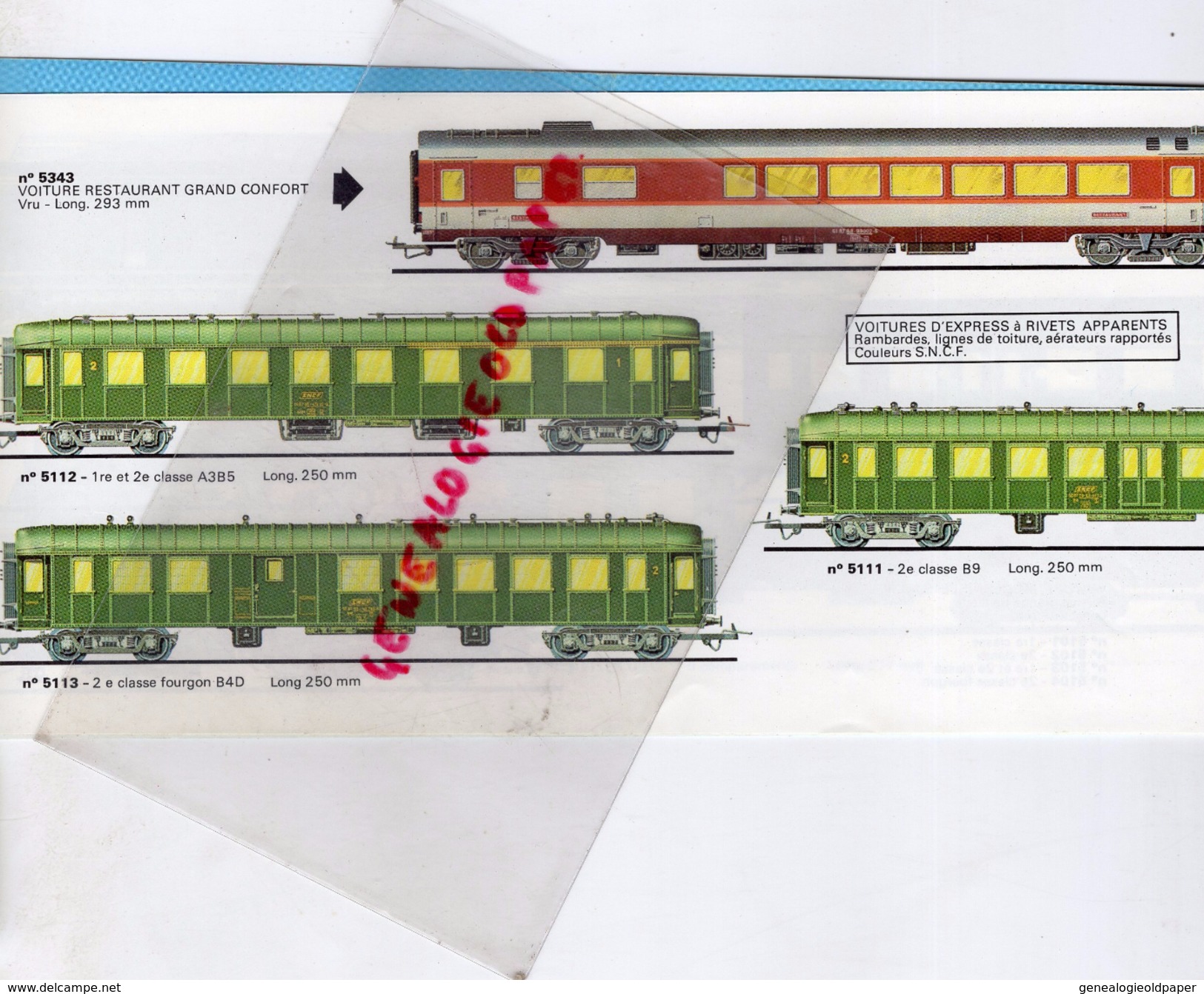 CATALOGUE JOUEF -1975 TRAINS TRAIN - JOUETS- LOCOMOTIVE- - Historical Documents