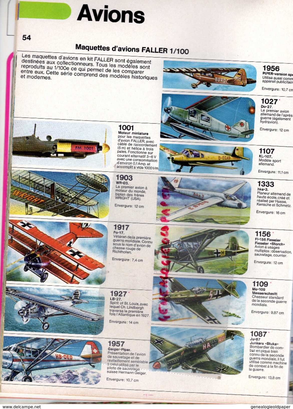 CATALOGUE FALLER- 1973-1974- JOUETS GARE TRAIN CHEMINS DE FER- JEUX FAMOS-AVIATION AVION- - Historical Documents