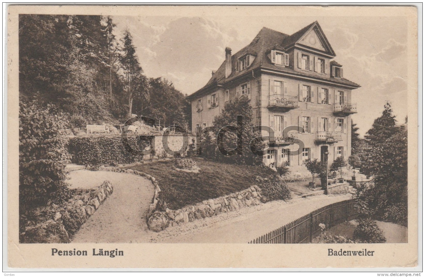Germany - Badenweiler - Pension Langin - Badenweiler