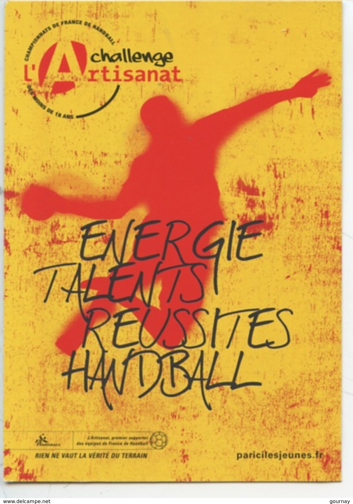 Championnats De France De Handball Moins De 18 Ans - Challenge Artisanat - énergie Talents Réussites (cp Vierge) - Balonmano