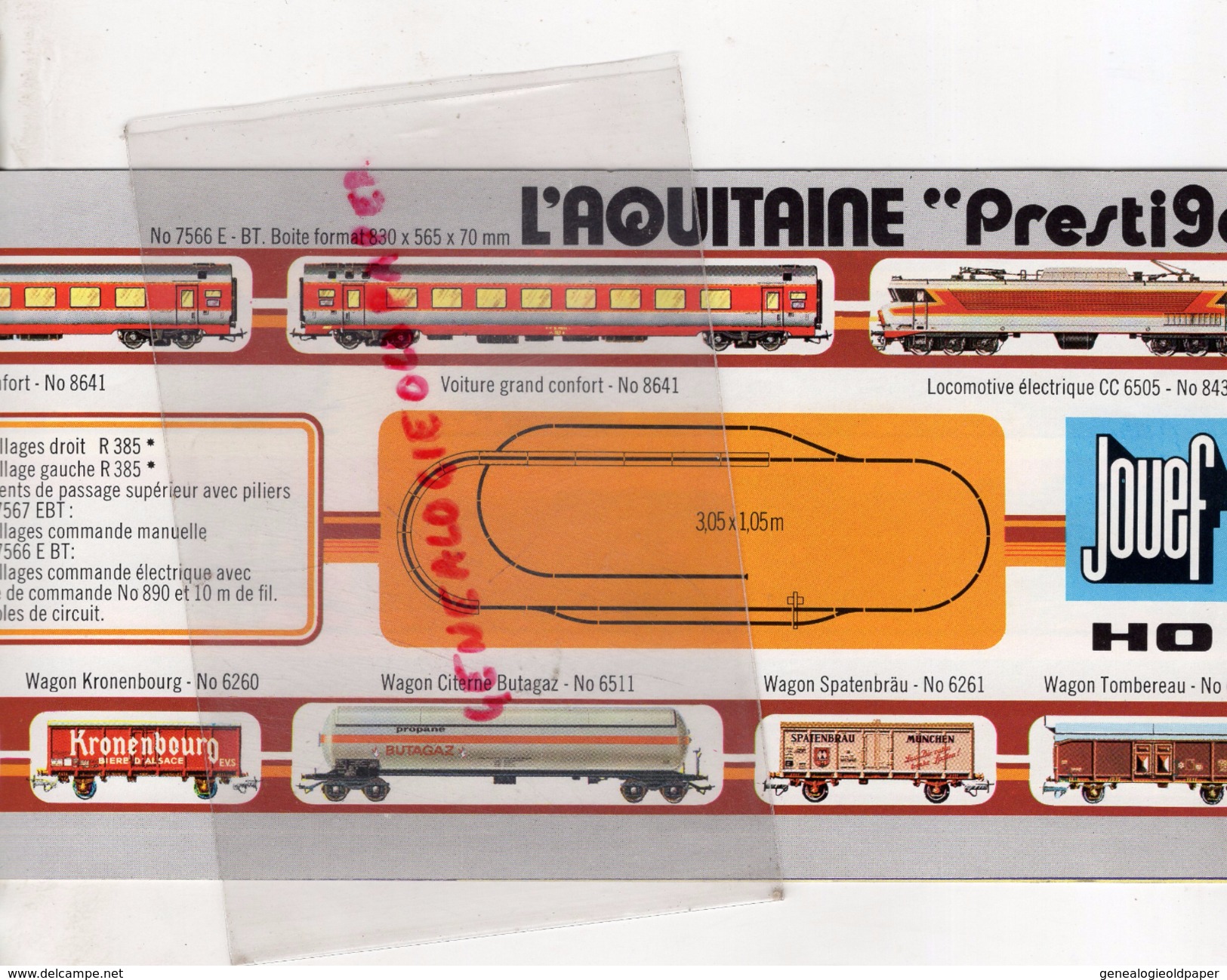 CATALOGUE JOUETS- JOUET- JOUEF HO- TRAINS LOCOMOTIVE- GARE- CHEMINS DE FER 1973 - Historical Documents