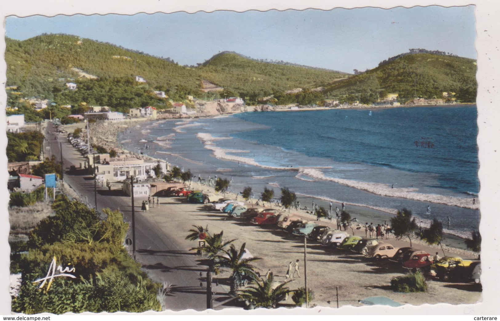 83,VAR,SAINT CYR SUR MER,SAINT CYR LES LECQUES,VUE AERIENNE ARIS - Saint-Cyr-sur-Mer