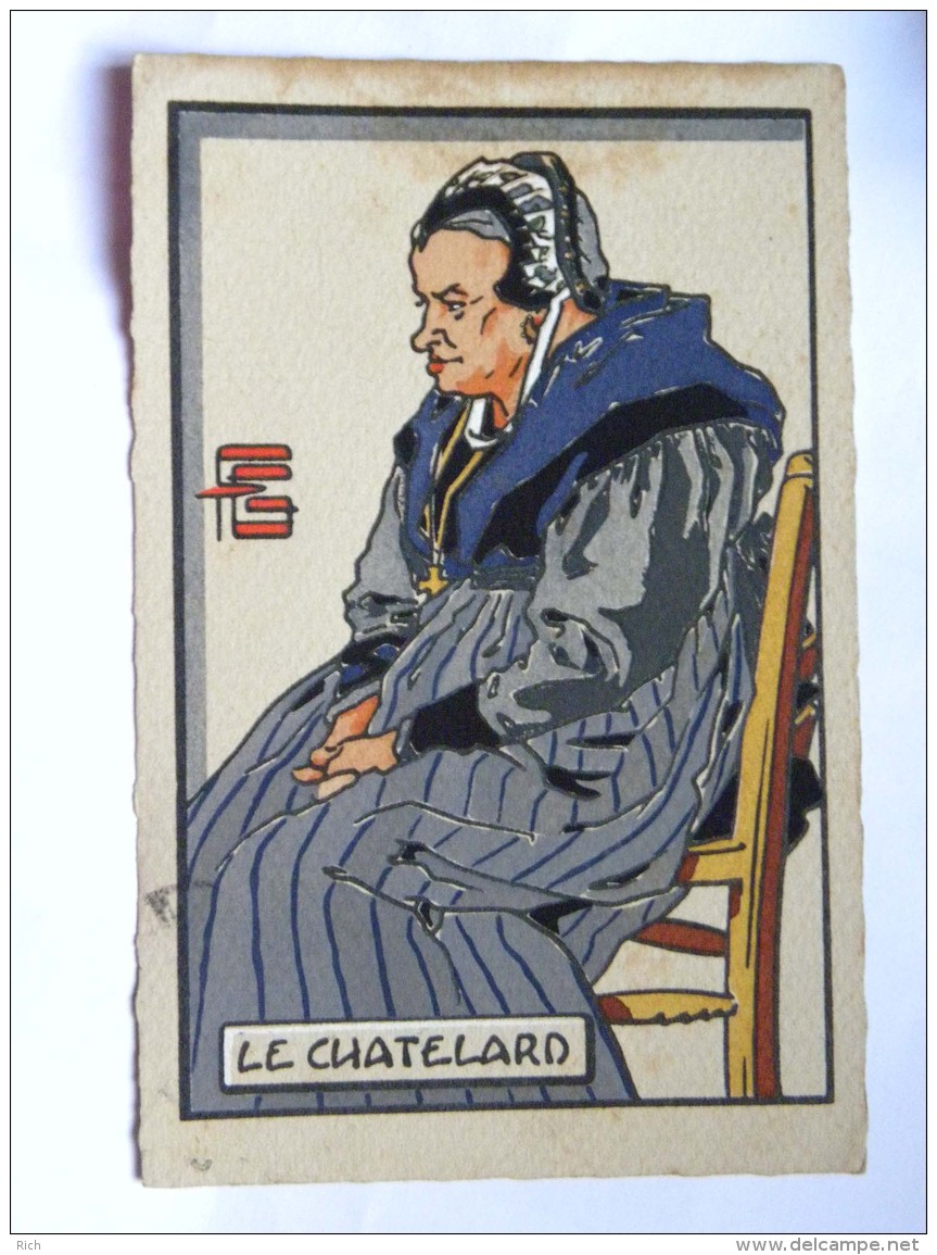 CPA  Femme De La Tarentaise - LE CHATELARD - GEO FOUFFIER - Fourrier, G.