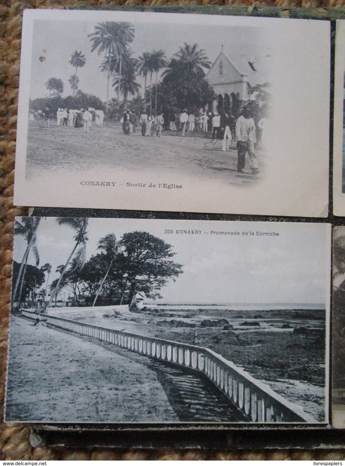 Guinée  Française Lot 4 Cpa Konakry Afrique Noire - Guinée