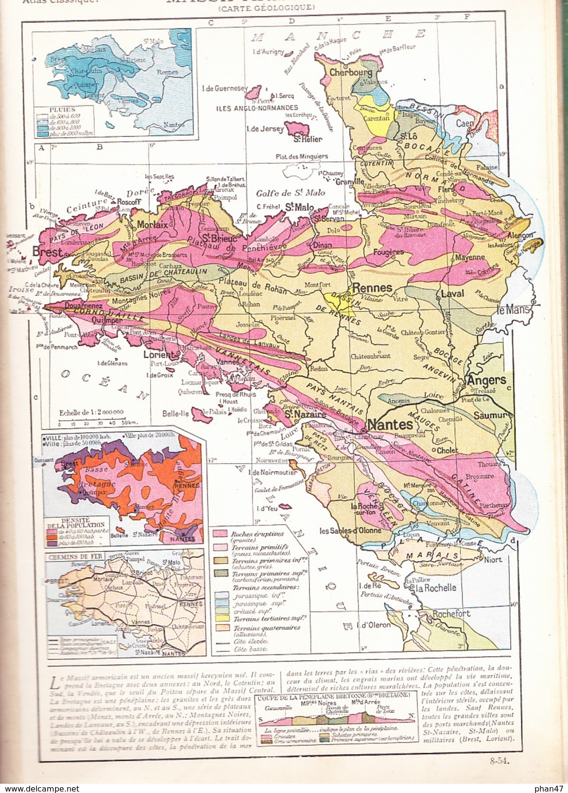 ATLAS CLASSIQUE DE GEOGRAPHIE ANCIENNE ET MODERNE, F. Schrader et L. Gallouédec, Ed. Hachette 1953