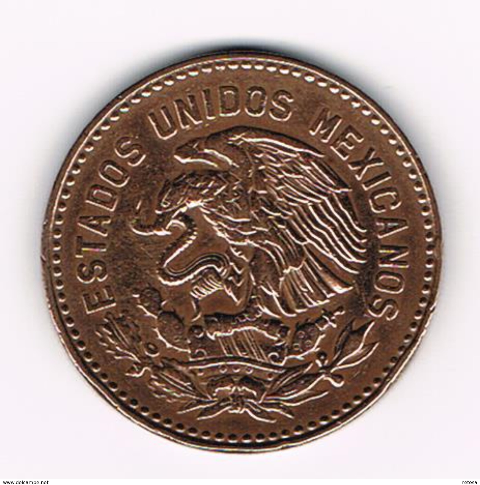)  MEXICO  50  CENTAVOS  1956 - Mexique