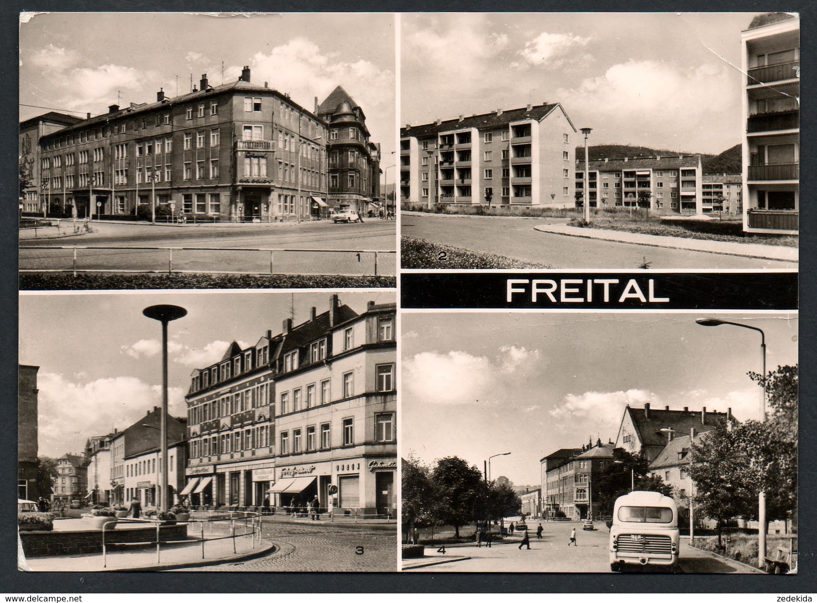 A4781 - Alte MBK Ansichtskarte - Freital - Kulturhaus Waldblick Ikarus - Gel 1972 - Reichenbach  - Mehlig - Freital