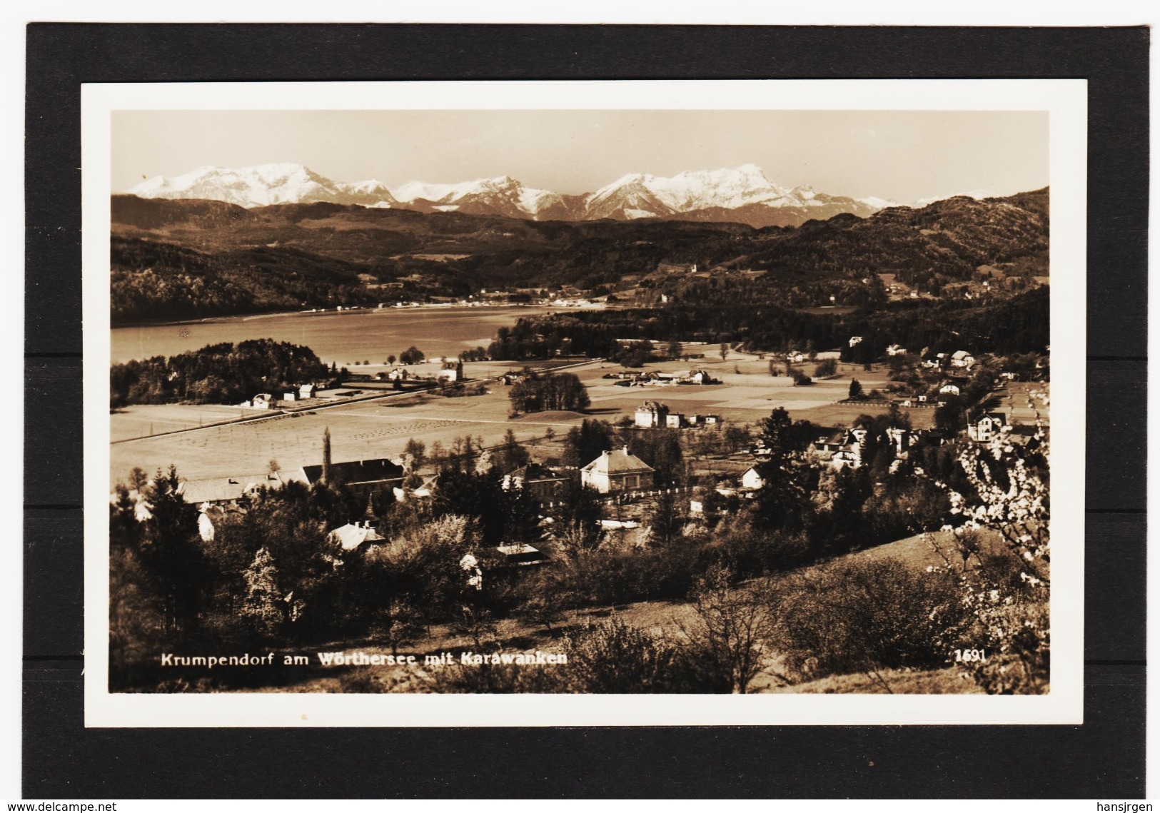 ZAK602  POSTKARTE JAHR 1938  KRUMPENDORF Am WÖRTHERSEE UNGEBRAUCHT Siehe ABBILDUNG - Pörtschach