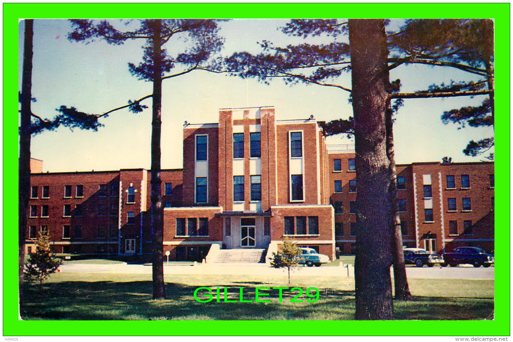 TROIS-RIVIÈRES, QUÉBEC - HÔPITAL SANATORIUM COOKE - ÉCRITE -  CARLE'S - STUDIO ST-CYR - - Trois-Rivières