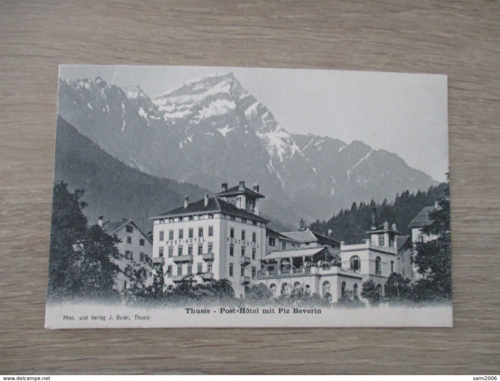 CPA SUISSE THUSIS POST HOTEL - Thusis