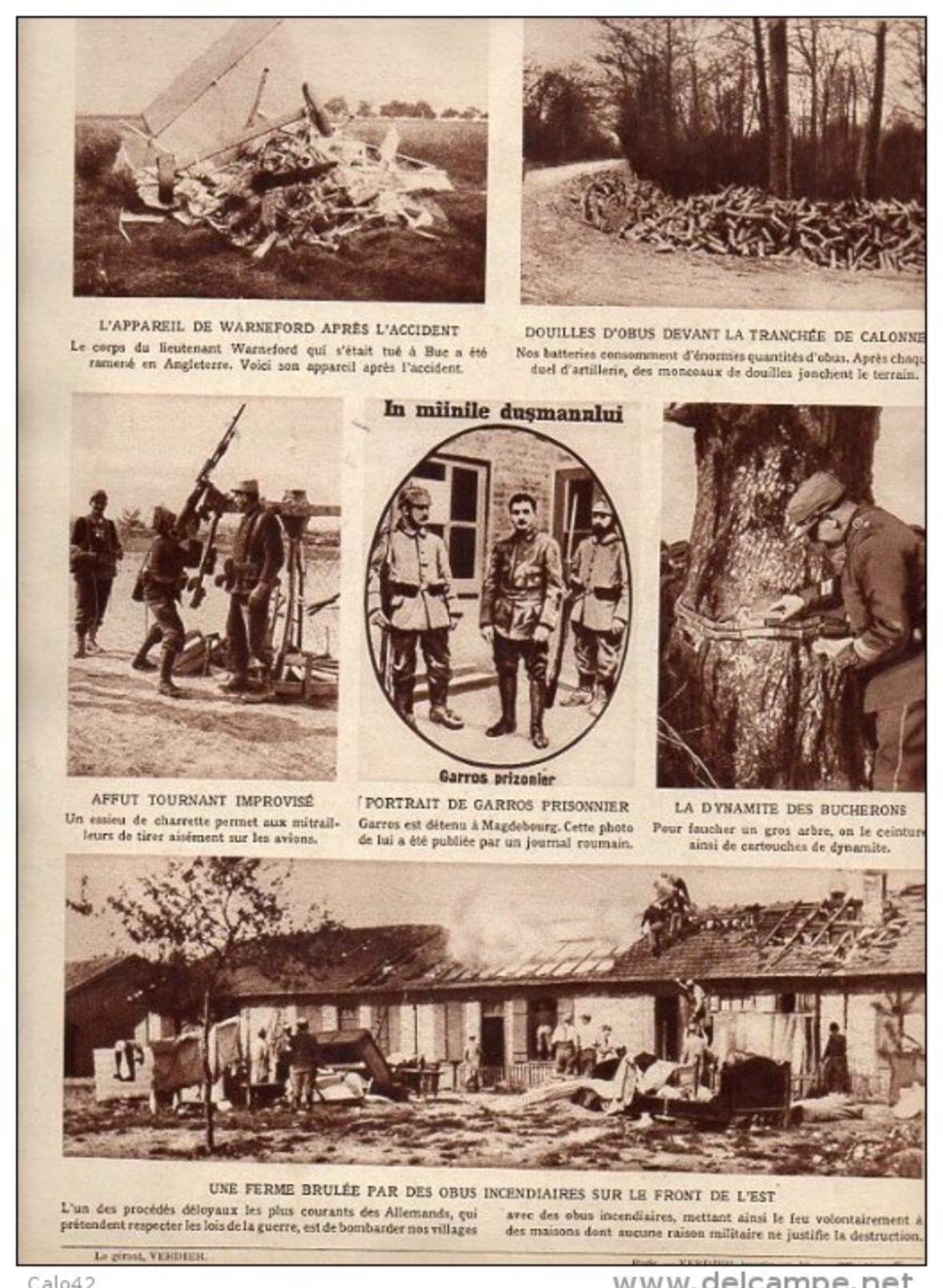 Journal LE MIROIR (1914/1918) N°84 DU  4/07/1915 UN DE NOS CHEFS LES PLUS POPULAIRE DANS L´ARMEE LE Gal MANGIN - Autres & Non Classés