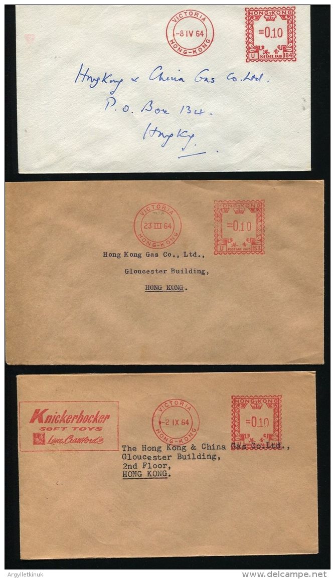 HONG KONG METER MAIL 1964/79 - Andere & Zonder Classificatie