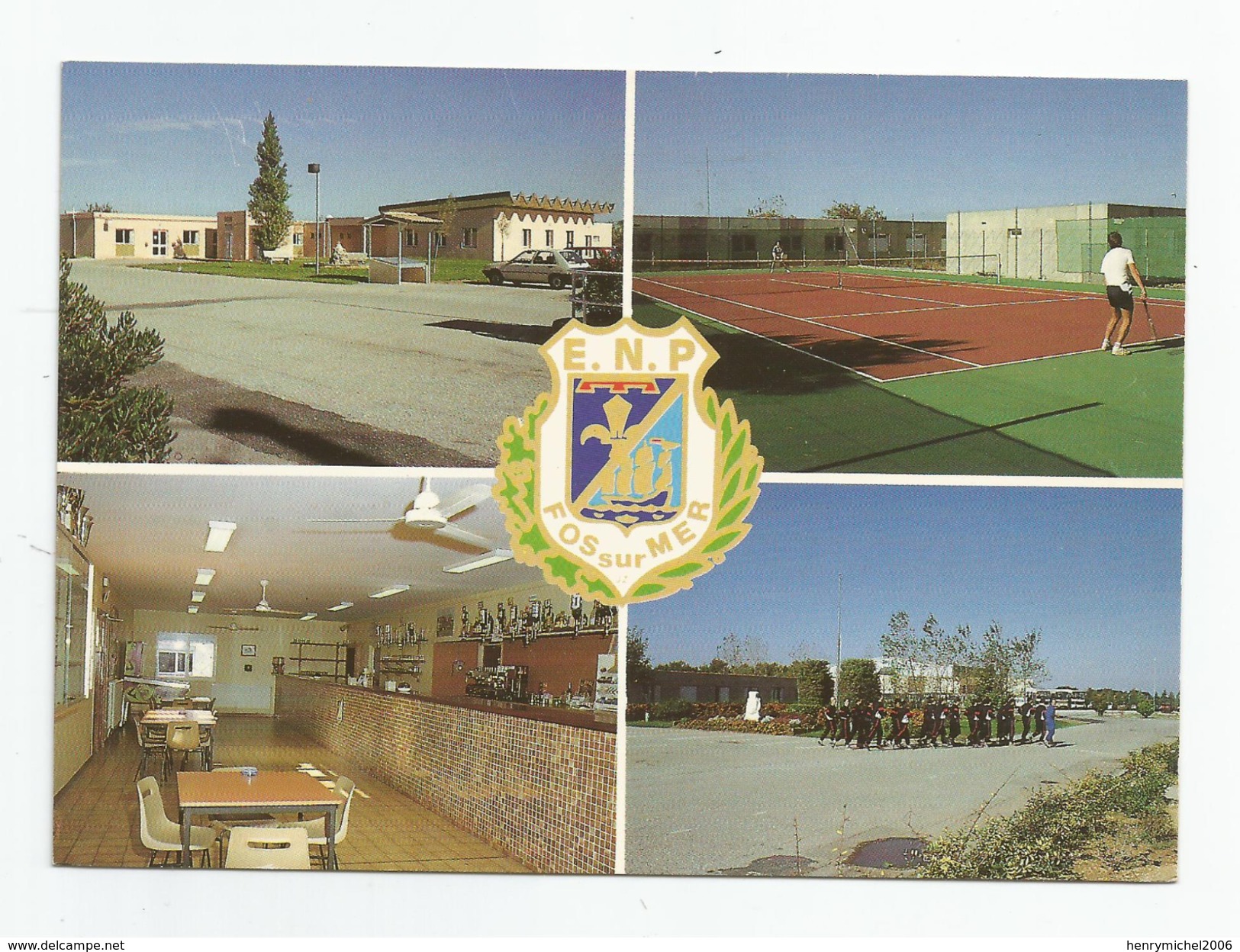 13 - Fos Sur Mer école Nationale De Police Bar Tennis  Ed Combier - Other & Unclassified