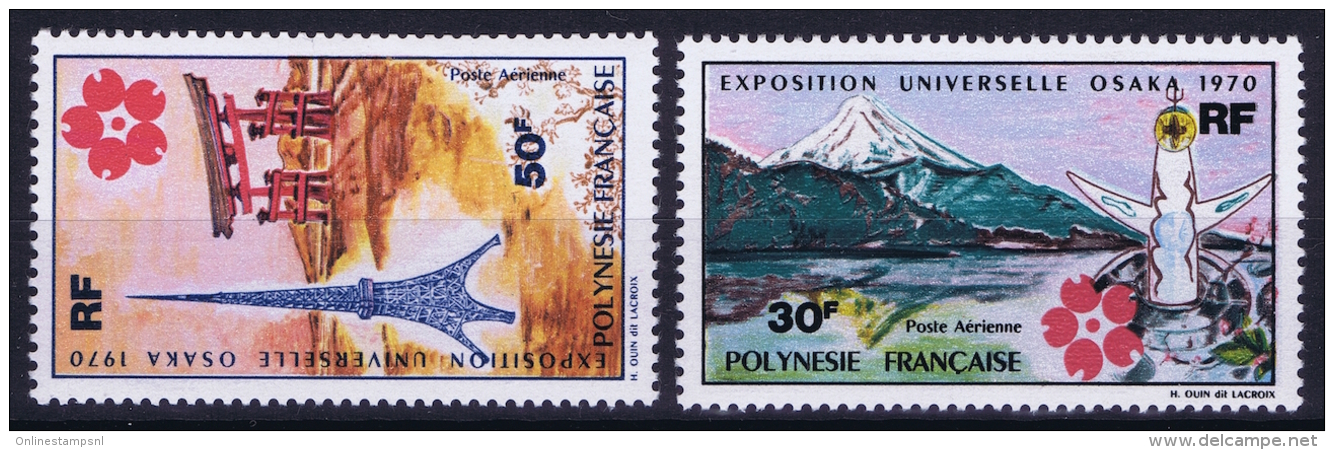 Polynesie Yv AE 32 + 33  Postfrisch/neuf Sans Charniere /MNH/**  1970 - Nuevos