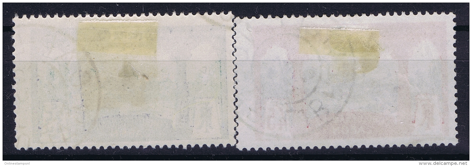 Gabon : Yv  41 + 43 Gestempelt/used/obl. 1910 - Used Stamps