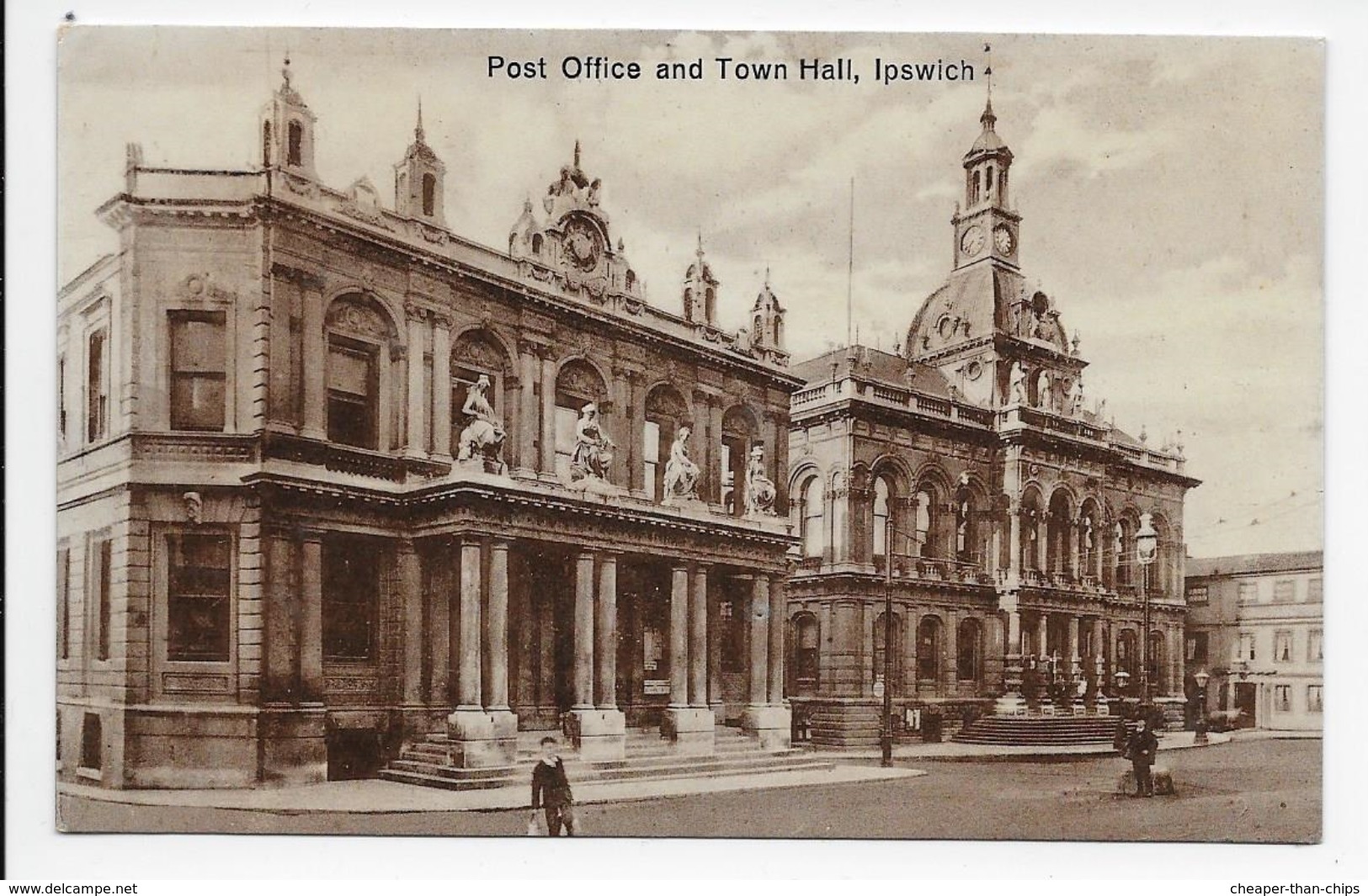 Ipswich - Post Office And Town Hall - "Winova" - Ipswich