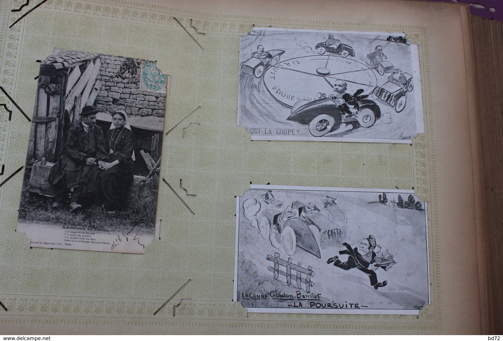 bel album de 325 cartes postales anciennes