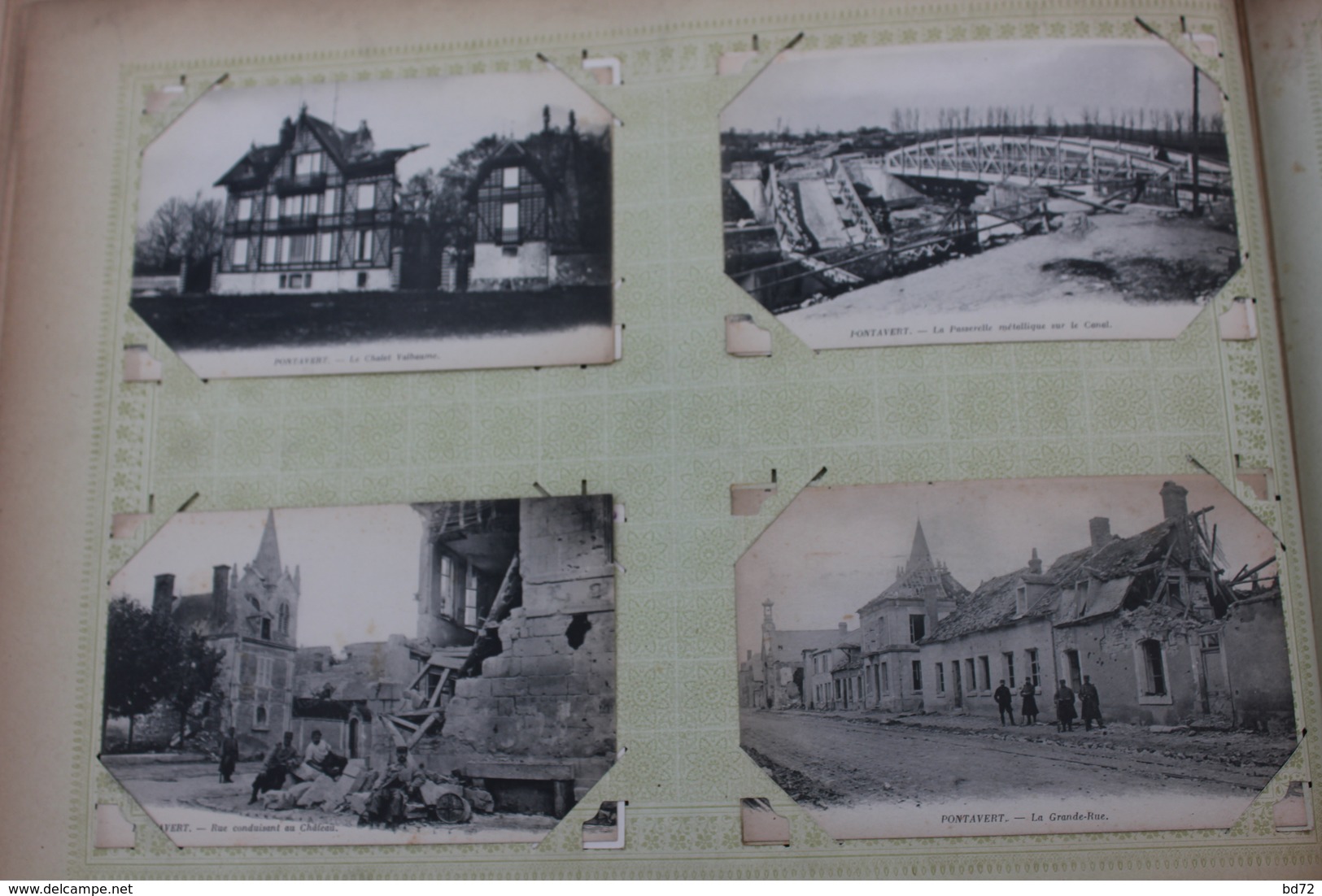 bel album de 325 cartes postales anciennes