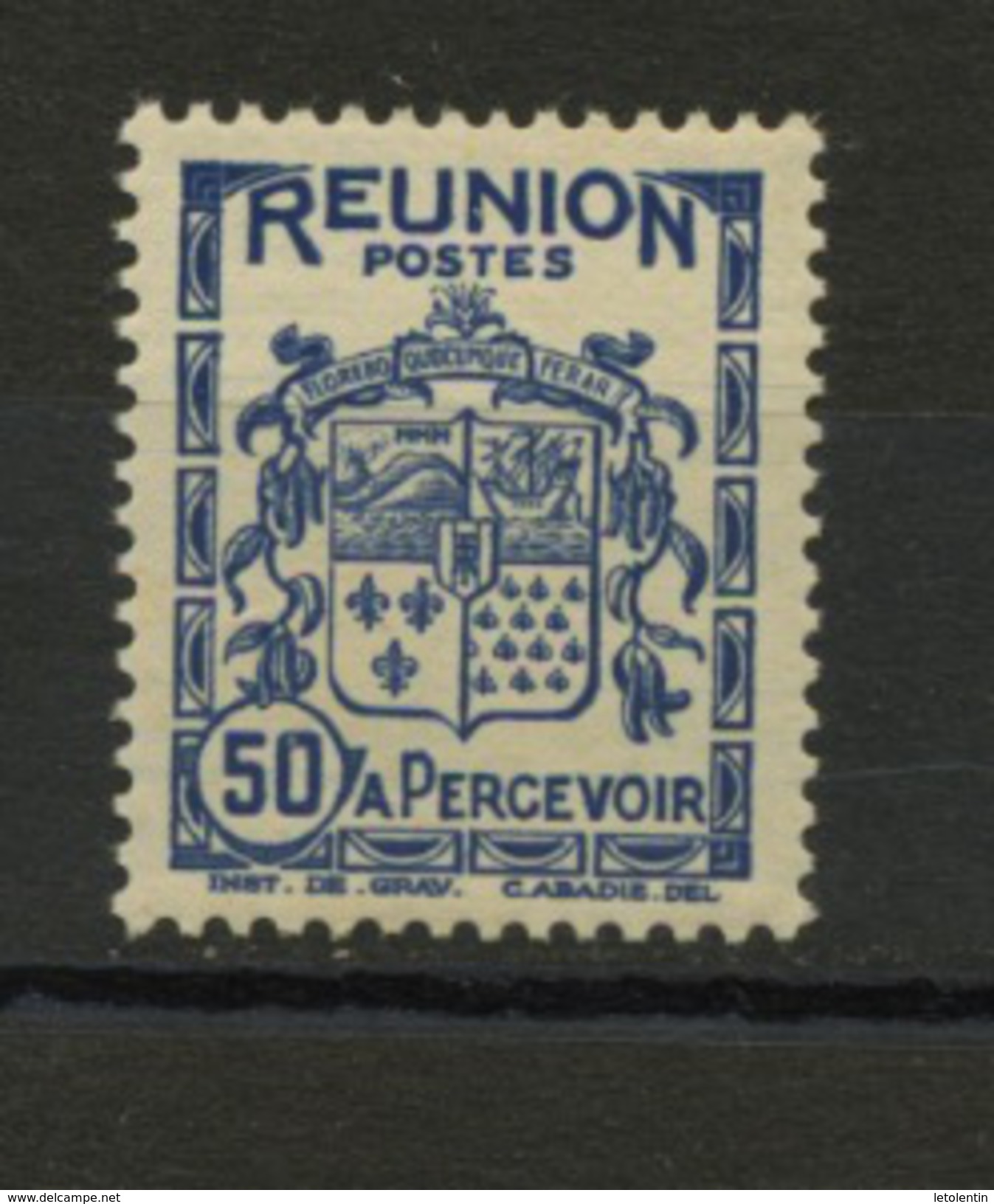 REUNION: - N° Yvert  T21 ** - Timbres-taxe