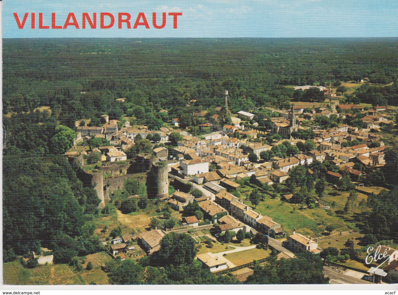 Vue Générale De Villandraut (33)  - - Otros & Sin Clasificación