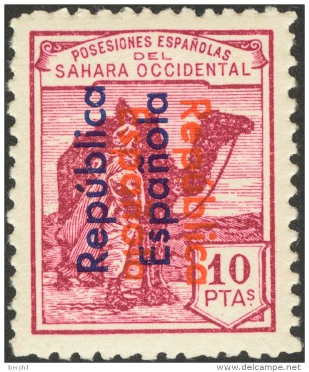 ** 36/47C 1934. Sahara. Serie Completa. MAGNIFICA Y RARISIMA SIN FIJASELLOS. Cert. CEM. (Edifil 2013: 1215&euro;) - Sahara Espagnol