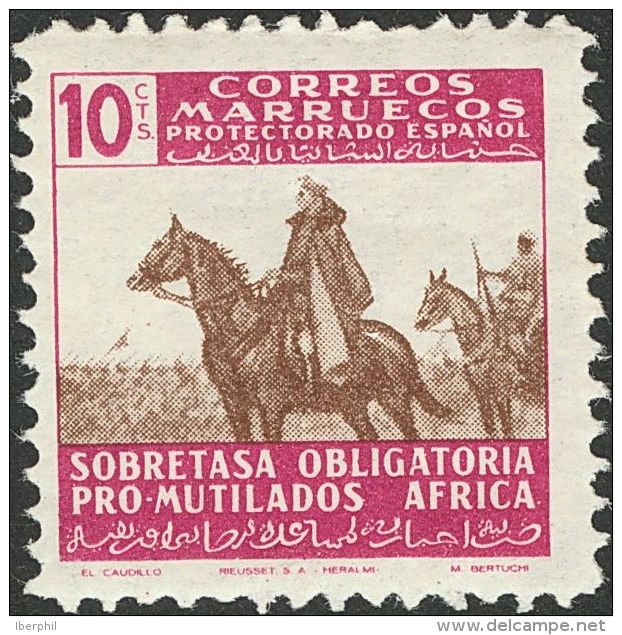 ** 32/35 1945. Marruecos. Beneficencia. Serie Completa. MAGNIFICA. (Edifil 2017: 55&euro;) - Spanish Morocco