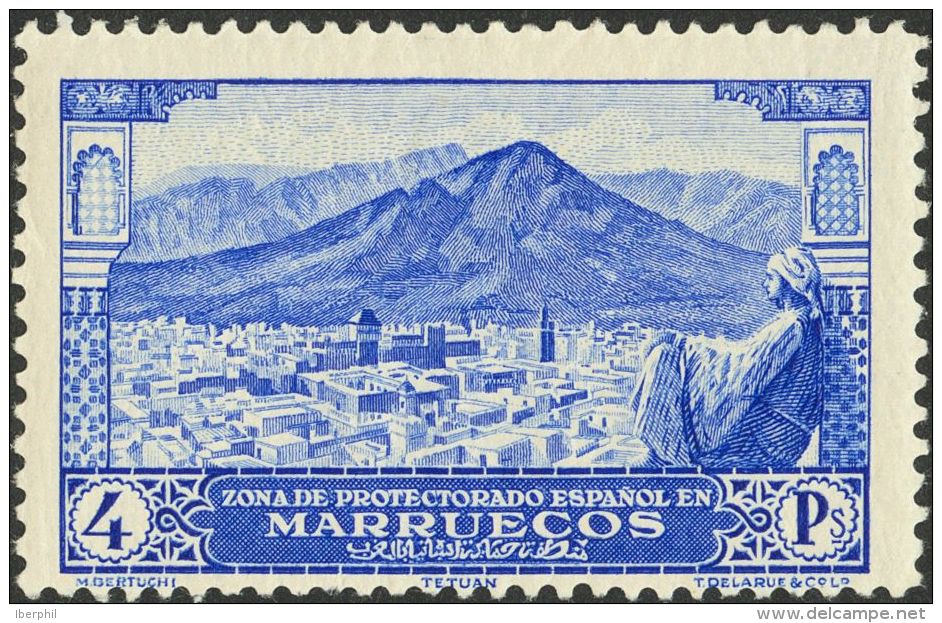 * 105/18 1928. Marruecos. Serie Completa. MAGNIFICA. (Edifil 2017: 109&euro;) - Spaans-Marokko