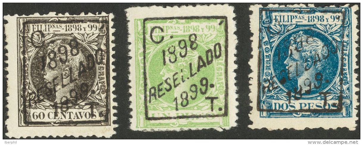 * 151/66 1898. Filipinas. Serie Completa. MAGNIFICA Y RARISIMA, UNA DE LAS SERIES MAS DIFICILES DE LAS COLONIAS ESPA&Nti - Philipines