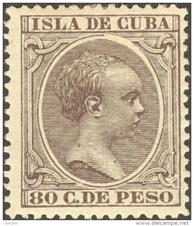 * 140/53 1896. Cuba. Serie Completa. MAGNIFICA. (Edifil 2017: 195&euro;) - Cuba (1874-1898)