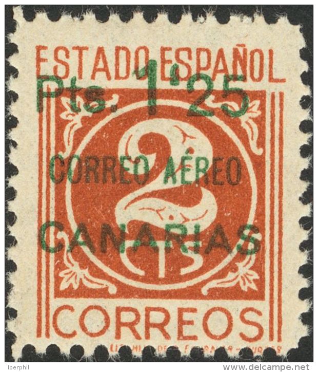 ** 34/36 1937. Canarias. Serie Completa. MAGNIFICA. (Edifil 2017: 34,25&euro;) - Autres & Non Classés