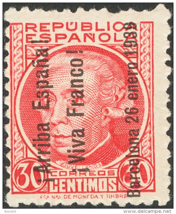 ** 1/9 1939. Emisiones Locales Patri&oacute;ticas. Barcelona. Serie Completa. MAGNIFICA Y RARA. (Edifil 2011: 225&euro;) - Nationalist Issues