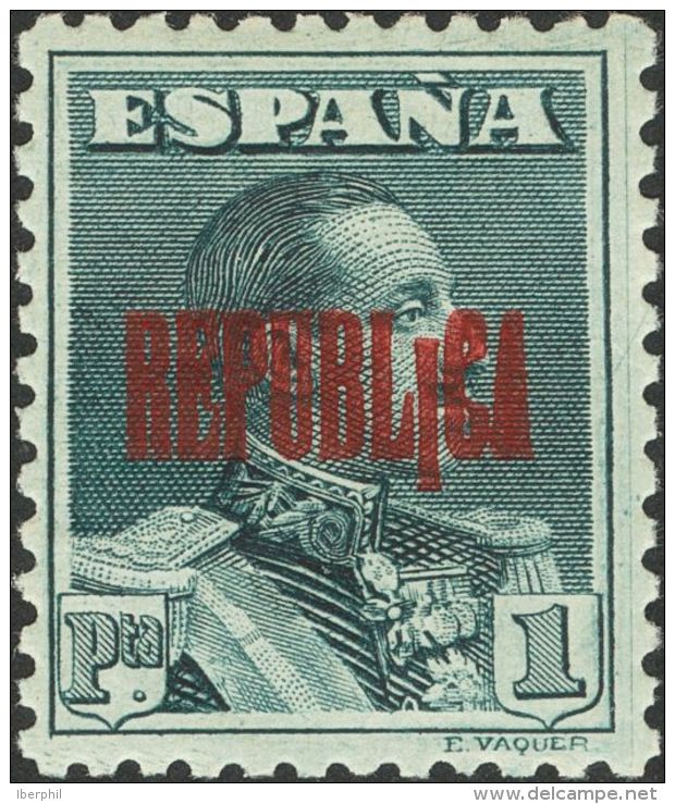 * 5/17heb 1931. Emisiones Locales Republicanas. Barcelona. Serie Completa. Variedad "I" INVERTIDA. MAGNIFICA. (Edifil 20 - Republican Issues