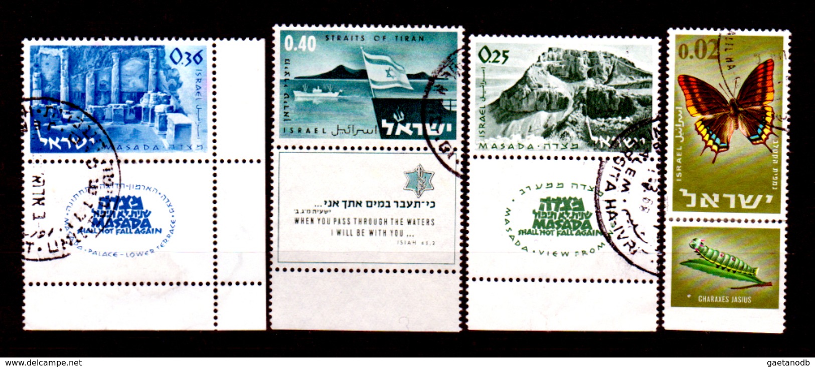 Israele-0070 - Emissione 1965-1967 (o) Used -Senza Difetti Occulti. - Gebraucht (mit Tabs)