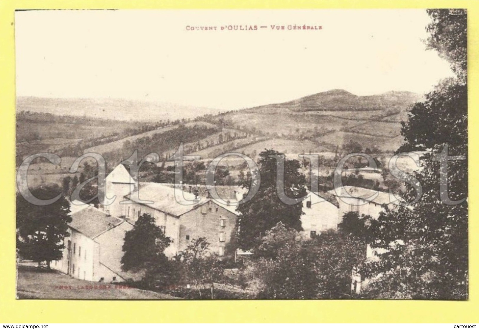 CPA 81 BRASSAC Couvent D'Oulias Vue Générale TBE - Brassac