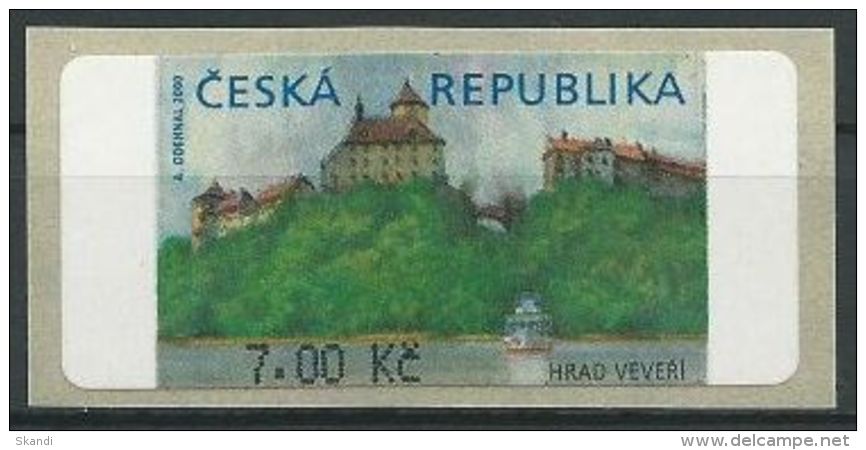 TSCHECHISCHE REPUBLIK 2000 Mi-Nr. ATM 1 Automatenmarke ** MNH - Neufs