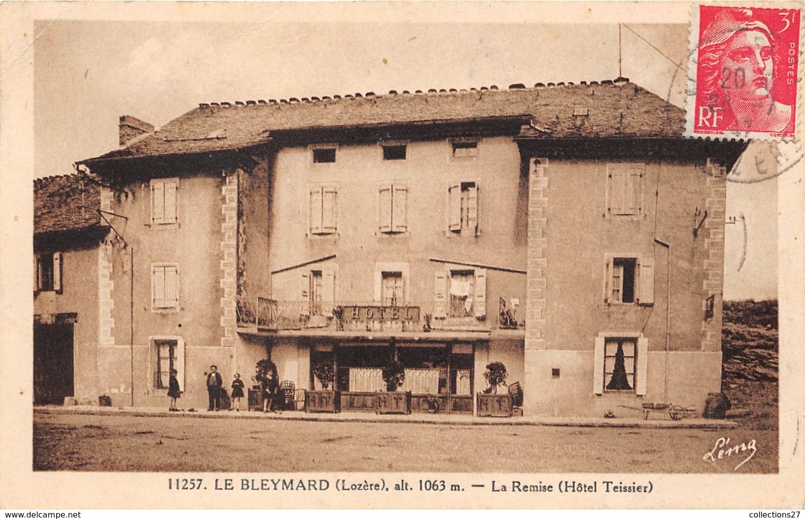 48-LE BLEYMARD- LA REMISE HÔTEL TEISSIER - Le Bleymard