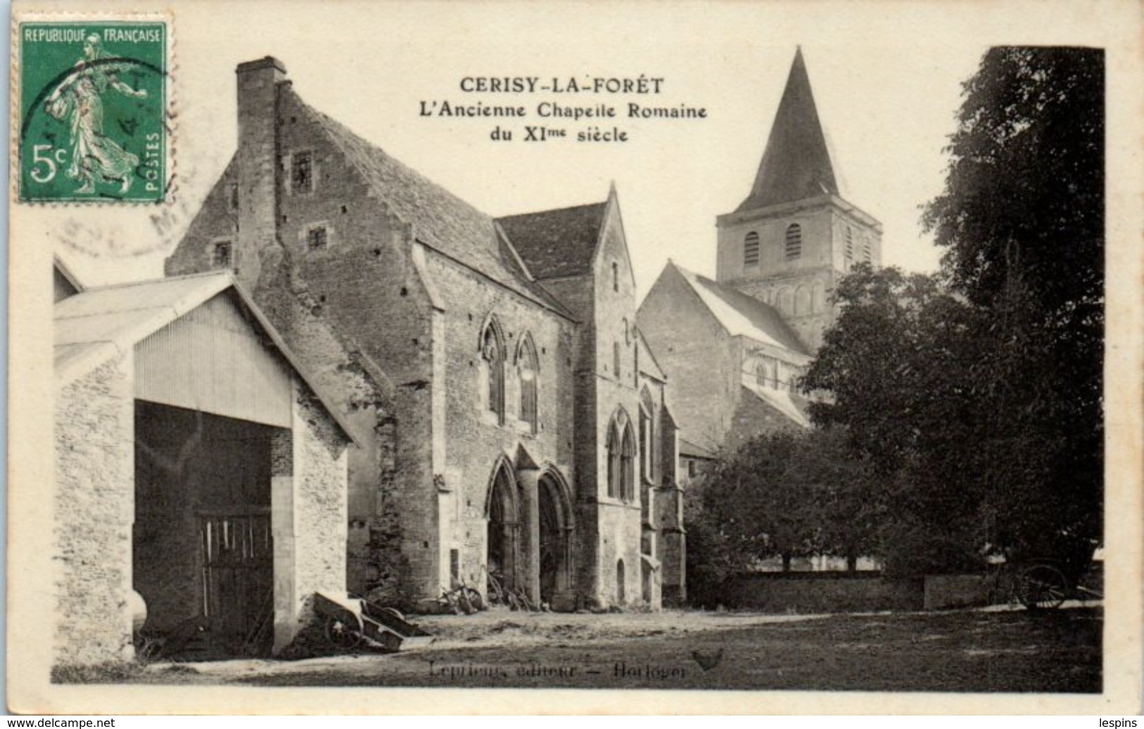 50 - CERISY La FORÊT -- L'ancienne Chapelle Romaine - Autres & Non Classés